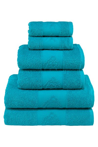TEXTILE COLORS Bath Towel Set 6 Pieces