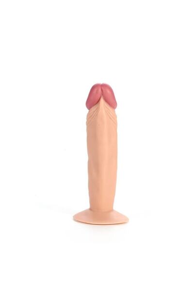 Genel Markalar Ten Rengi Anal ve Vajinal Dildo Vibratör