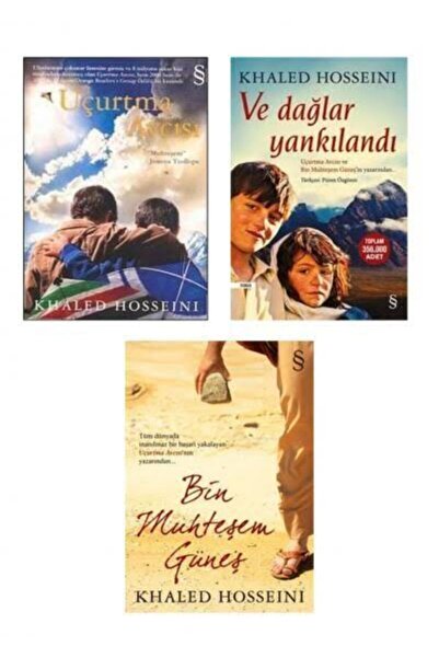 Everest Yayınları Khaled Hosseini Seti - Uçurtma Avcısı, Bin Muhteşem Güneş, ...