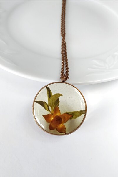 Halley Concept قلادة تراريوم إيبوكسي مصنوعة يدويًا بتصميم مخصص