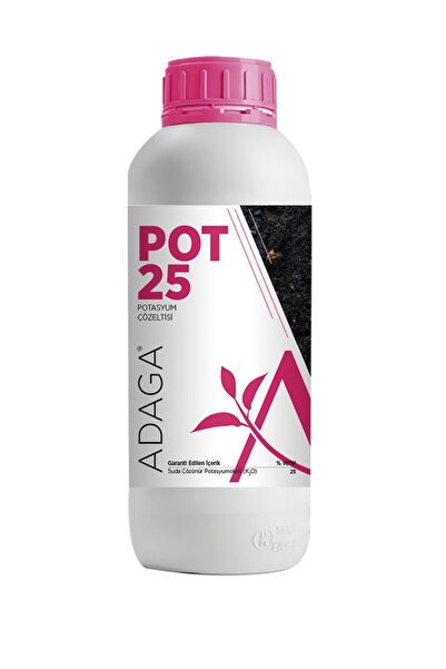 ADAGA ® Pot-25 | Meyve Büyütücü / Meyve Kızartıcı Gübre ( 1 Litre)