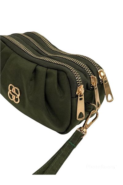 samilon Women's Krinkil 3 Compartment Hand Wallet