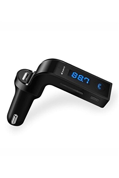 NOYİSKA Tüm Arabalara Uyumlu Fm Transmitter Oto Çakmaklık Şarj Usb Girişli Araç Içi Bluetooth Mp3 Çalar