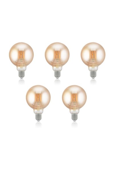 Heka Dimelenebilir 4w G95 Rustik Led Ampul 5'li Paket Erd30
