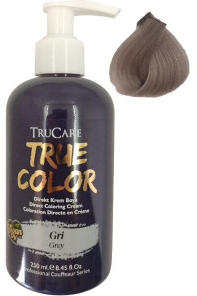 Trucare Truecolor 250ml Renkli Saç Boyası Gri