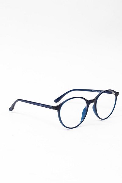 LUNOX Unisex Bone Navy Blue Light Protection Screen Glasses (Computer Screen Glasses)