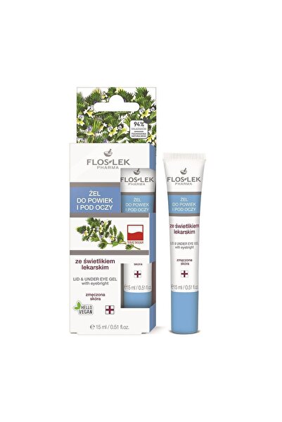 Floslek Tahriş Olmuş, Yorulmuş Göz Çevresi Için Aydınlatıcı Bakım Jeli 15 Ml