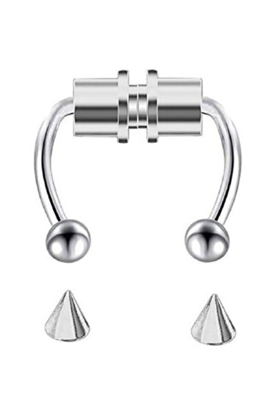 Fugusugu Medikal Çelik Fake Septum Piercing