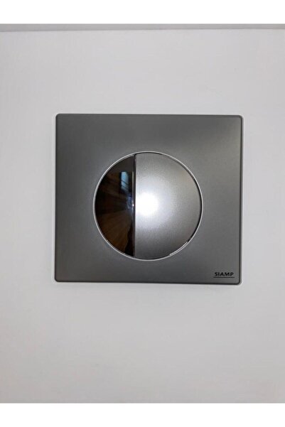 Genel Markalar Siamp Gömme Rezervuar Kumanda Paneli 3-6 Litre Mat Krom
