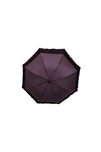 DZC KUZENLER AVM Rüzgara Dayanıklı Fiber Gövdeli Kadın Şemsiye