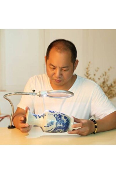 Exendo Mandallı Masa Üstü Büyüteç 130 mm