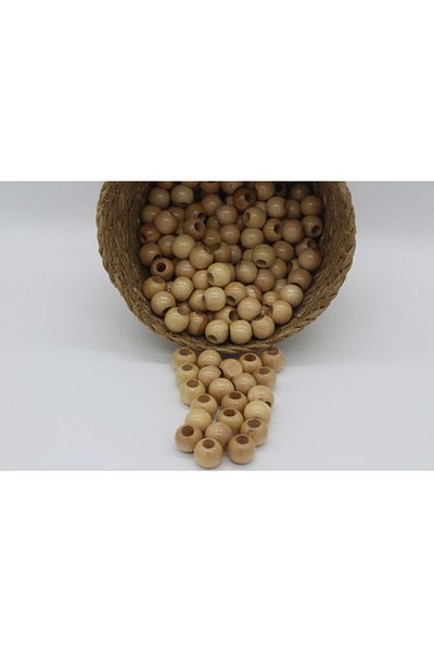 Hobimos 100 Grams 20mm Polished Beads