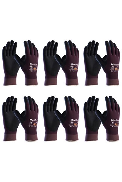 ATG Maxidry® 56-427 Fully Iş Eldiveni Large No:9 6 Çift