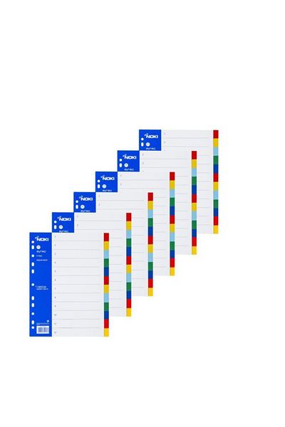 Noki 12 Colors 6 Pieces Partition Separator - 59126