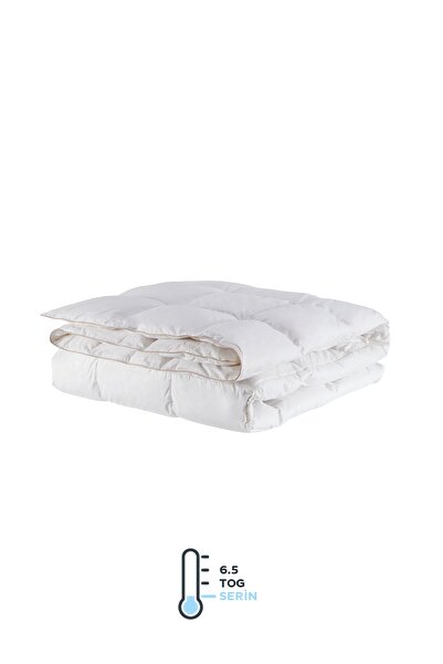 Penelope Dove 6.5 Tog Goose Feather Duvet Single 155x215