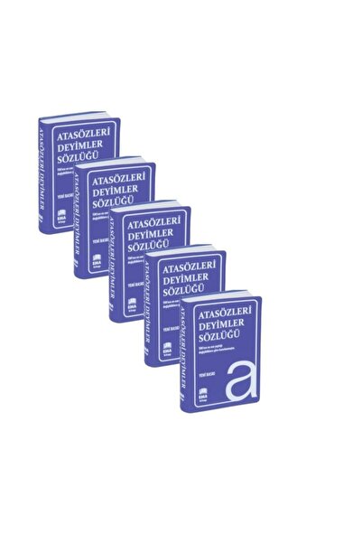 Ema Kitap Ema Atasözleri Deyimler Sözlüğü Tdk Uyumlu 5 Adet