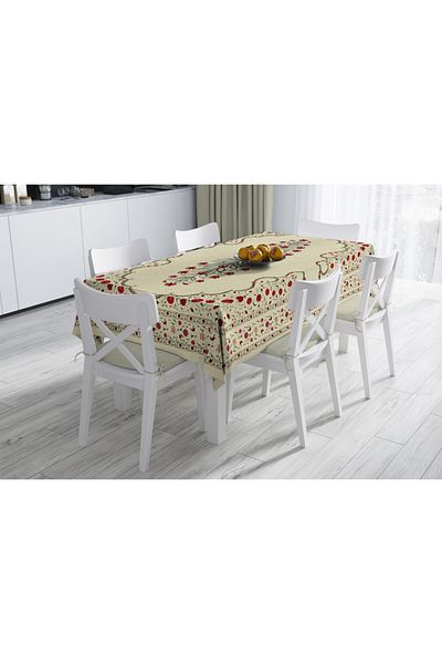 Adawall Red Tulip Tablecloth 160x220cm