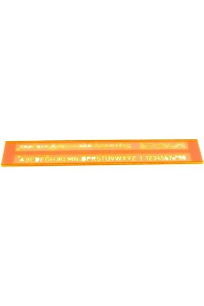 HATAS Technical Painting Text Template 10 Mm