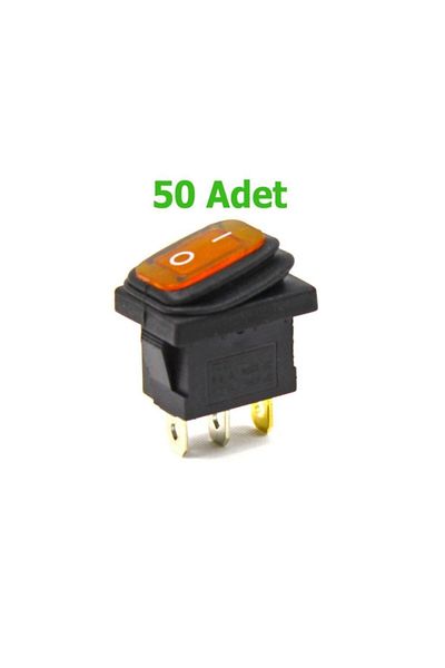 Kampa Illuminated Switch 50 Pieces Orange