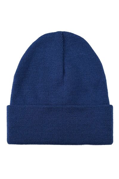 BabyCoco Unisex Indigo Knitwear Beret - Autumn and Winter Design