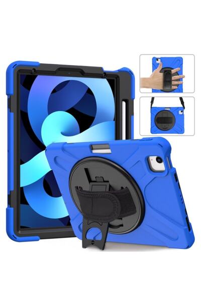 TEKNETSTORE Ipad Pro 11 Inç Defender (M1-M2 2022 / 2021) Military Kalem Bölme...