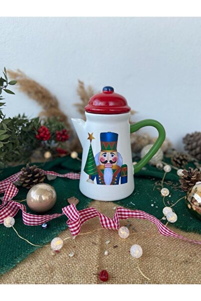 Handmadesign Kapaklı El Yapımı Seramik Sürahi - Kurşun Asker Fındıkkıran Çam ...