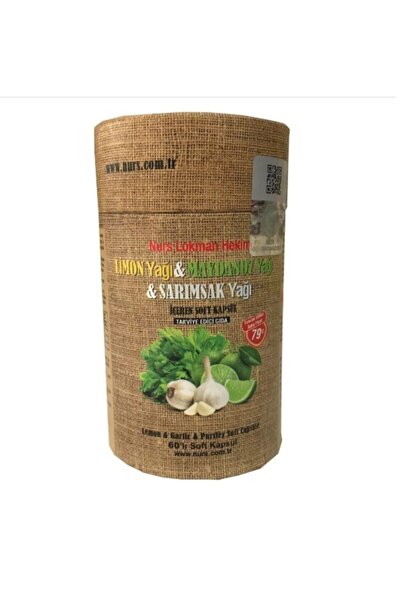 Limon Maydanoz Sarımsak Soft Jel 60 Lı Kapsül