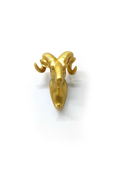 CajuArt Modern Ram Figure Wall Decor - Bag Key Item Hanger