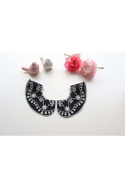 SHERLOCK HOME Vintage Baby Collar (2 SEPARATE PIECES)