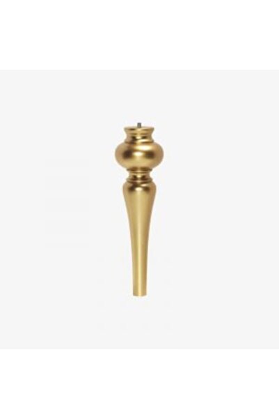 KARAKOÇ Damla, 42 Cm Gold M8 Vidalı Plastik Sehpa Ayağı (4 ADET)