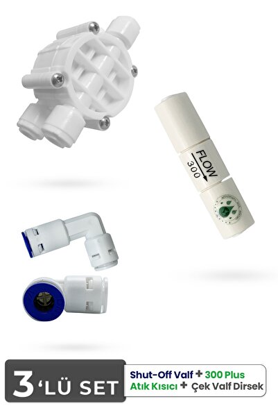 Mil Su Arıtma Cihazı Için Yenileme Kiti (quick Check Valve-shut Off-flow)
