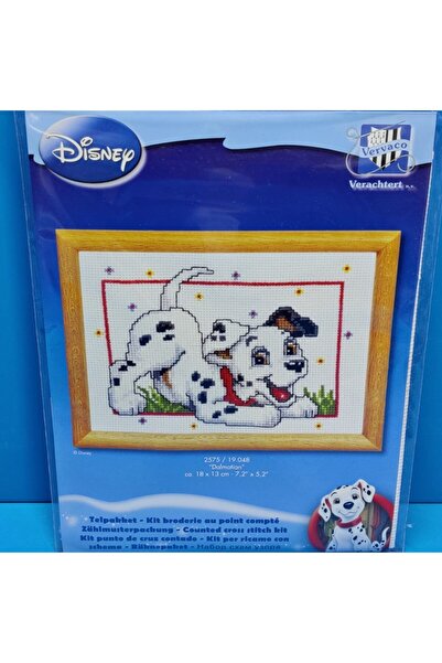 EleganTShoP Vervaco 19048 Kit de pictură cu etamină dalmatică