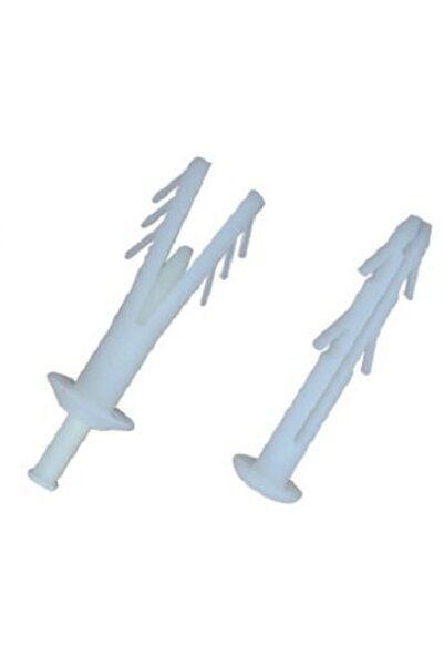 Genel Markalar Korniş Dübeli -Plastik Çivili -7mm -(Pk./Ad.: 25Adet) -MADE