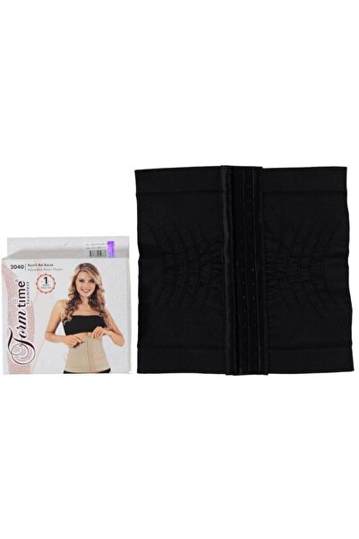 bejamonti Γυναικείος μαύρος κορσές μέσης με γάντζο 2040