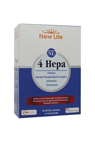 New Life 4 Hepa 30 Softgel Kapsül