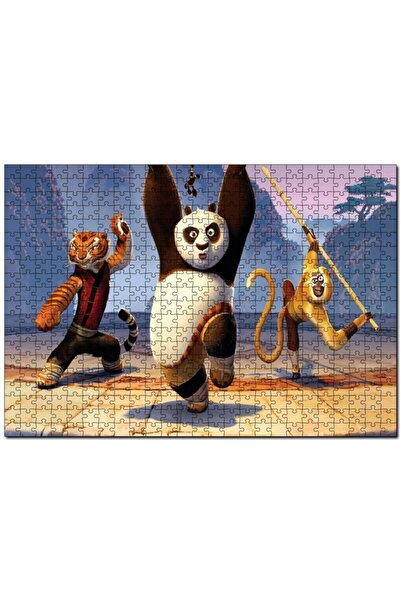 Cakapuzzle لغز الكونغ فو باندا 3 ماستر باندا 1000 قطعة MDF (خشب)