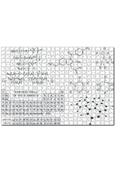 Cakapuzzle معادلات الكيمياء والجدول الدوري 1000 قطعة لغز الصور المقطوعة Mdf (...