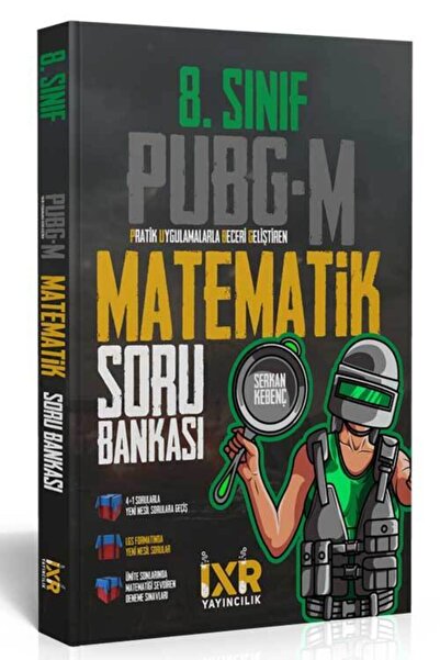 DIGERUI Pubg-m 8. Sınıf Lgs Matematik Soru Bankası Ixir Yayıncılık