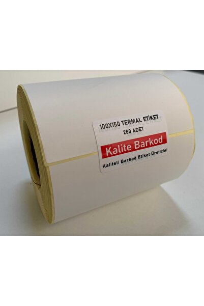 Kalite Barkod 100x150 Termal Etiket | Barkod Etiket |