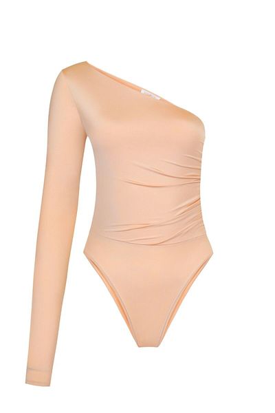 AQUELLA Body cu pudră adunată asimetric