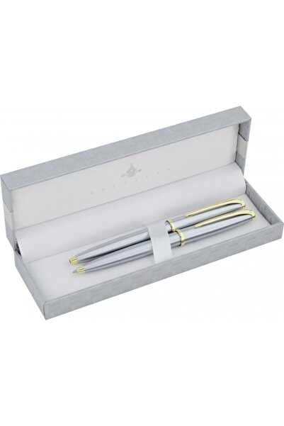 Steelpen Star Tükenmez & Versatil Kalem Seti Krom Gold 663tv