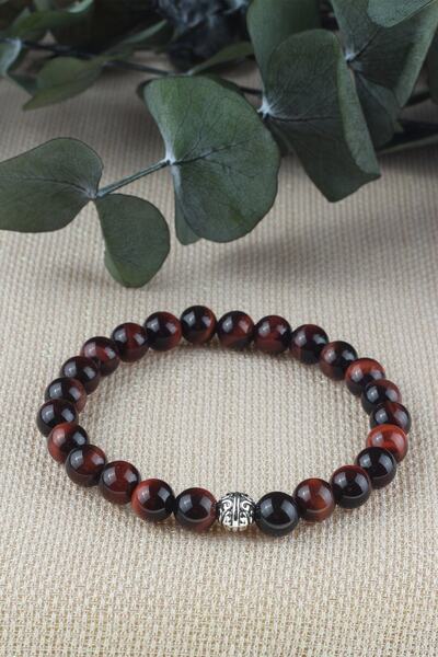 Dünya Doğal Taş Falcon Eye Stone Bracelet - 300018