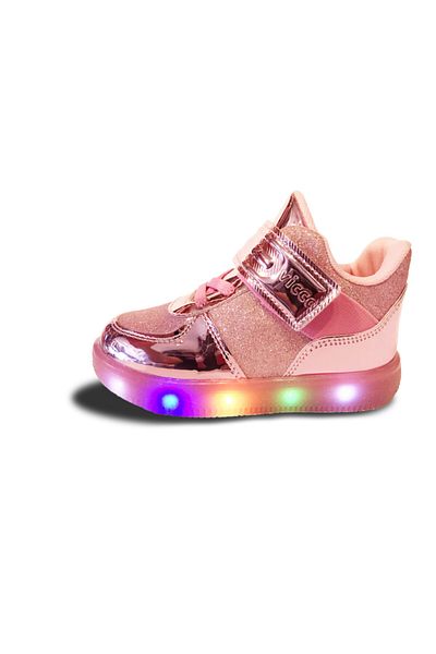 Vicco Children's Lighted Pink Short Sports Boots