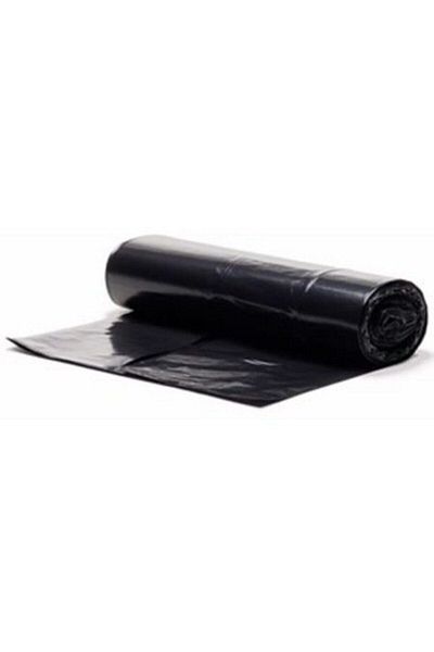 Ambalaj Store Black Industrial Jumbo Size Garbage Bag 20 Rolls 80x110 cm