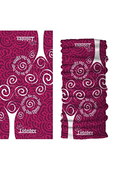 OBİDEV شعار برتقالي باندالا طوق الرقبة