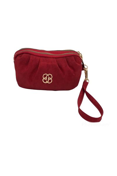 samilon Women's Krinkil 3 Compartment Hand Wallet