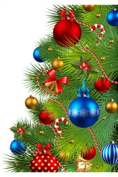 MARCEL SANAT Christmas Series - Pine Tree 30x43 Cm