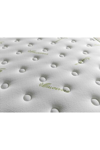 kuponsart 80x200 Aloe Vera Lüx Ortopedik Soft Ortopedik Yaylı Yatak