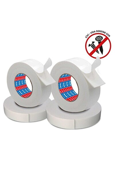 garaccu Çift Taraflı Mukavvemetli Köpük Bant 18mm Genişlik 2metre Uzunluktur ...