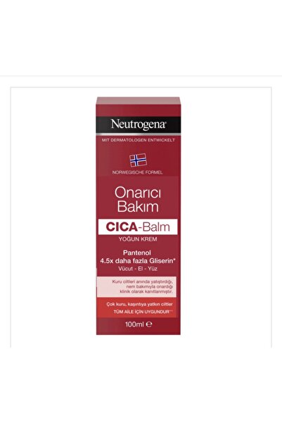Neutrogena Onarıcı Bakım Cıca Balm Yoğun Krem 100ml